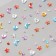 Stick plastic rhinestones "Solder" Color 11x7.8 cm