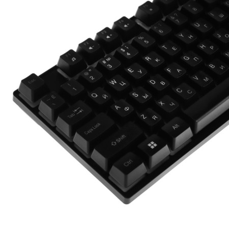 Keyboard Smartbuy rush nucleus, game, wired, membrane, 104+12 keys, USB, black-2