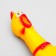 The squeak of "thoughtful chicken" is small, 16.5 cm, yellow
