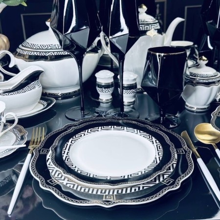 A set of plates Lenardi "Isolda", d = 20.5 cm, 6 pcs