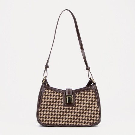 Baget bag, lightning department, brown color