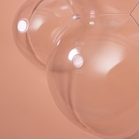 Menzhitsa plastic disposable "bunch", transparent, 15 pcs/units.-4