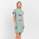 Homemade Women Wake Up dress, mint color, size 56