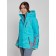 Ski jacket female, size 48, blue color