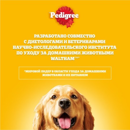 Pedigree dry food for dogs of small breeds, beef, 13 kg-9