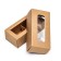 Folding box for 2 sweets, craft, 5 x 10.5 x 3.5 cm