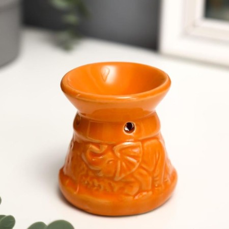 Aroma lamp "Elephants" 6x6x7 cm mix-2