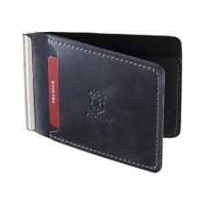Z-933-30 Purse with a clamp Z-933, black pulp-30