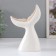 Souvenir Ceramics "Kita tail" Sand-white 11.4x6x17.3 cm