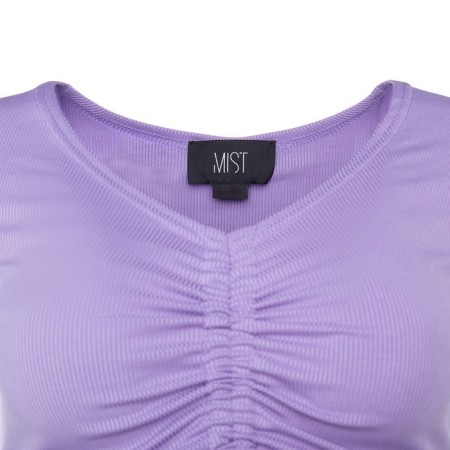 Women's T-shirt on the Mist Mist size 40-42, lilac color-6