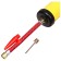 Bill for balls Onlytop, 28 cm, 2 nozzles + cord, color mix