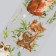 Stickers for creativity "Red cats and greens" set of 6 sheets 18x6 cm