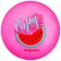 Children's ball zabiaka "watermelon", d = 22 cm, 60 g