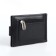 Clip for bills on a button, black color