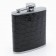 Gift set 4 in 1 "Black Crocodile": Flake 180 ml, funnel, 2 glasses, 17 x 18 cm