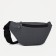 Lightning waist bag, external pocket, gray color