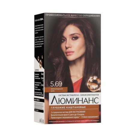 Hair dye luminance 5.69 chocolate chic
