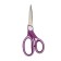 Baby scissors 18 cm ladycut, rubberized handles