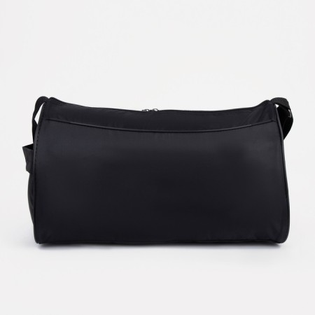 Sports bag on lightning, adjustable belt, black color-1
