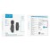 Portable microphone Hoco L15, wireless, 70 mAh, Lightning, black