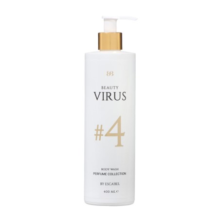 Shower gel Beauty Virus perfumed wood - glass aroma, 400 ml