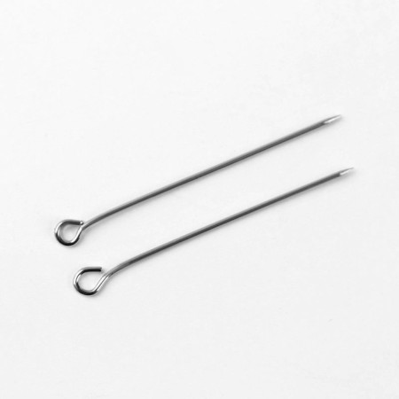 Portnovskiy pins, 30 mm, 500 ± 10 pcs, silver color-1