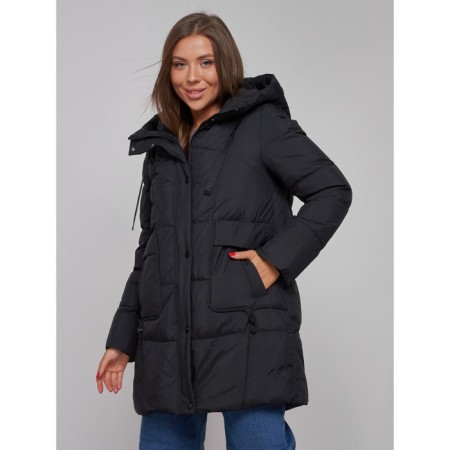 Winter jacket, size 48, black color-8