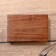 Casket "Wave" wood 15x10x6 cm
