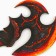 Souvenir weapon ax Shadow "Fire", length 23 cm