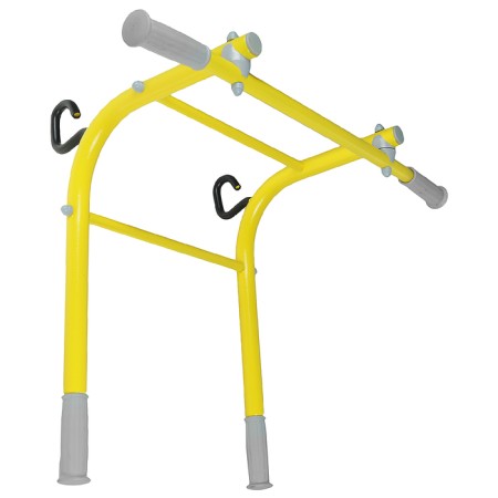 Horizontal bar 2 in 1 DOP1, lemon color