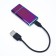 Electronic lighter "Lux", USB, spiral, 7 x 3.5 x 0.5 cm, chameleon