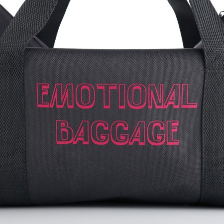 Female sports bag, textura, small size, gray color-7