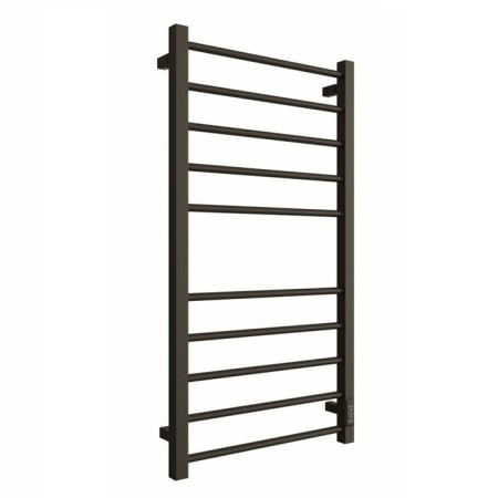 Electric towel "Dvin" S Plaza Neo, 1000x500 mm, dimmer, black matte