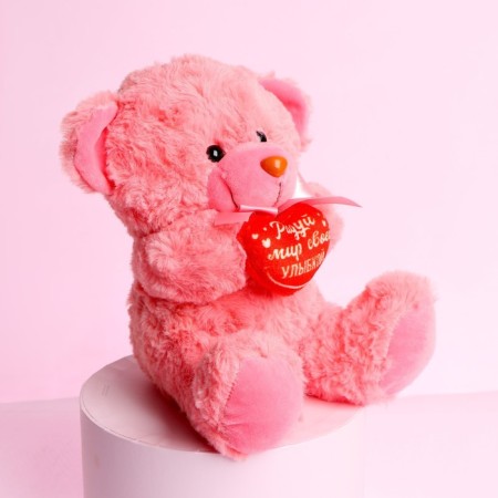 Soft toy "Rejoice the world with your smile", 22 cm, mix-2