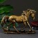 Figure "Horse" Dark Gold, 30x8x22cm