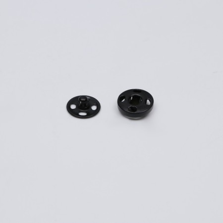 The buttons are sewing, d = 8 mm, 36 pcs, black color-1