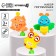 Set of rattles "Let's play", 3 pcs, crumb me
