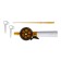 Zimnaya fishing rod "PIRS" PK55 - B with a long foam pen (ABS/PC)