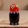 Matryoshka "Natalia", red, 5-doll