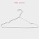 Shoulders - Manzers for clothing Anti -slip Dolyana, 40 × 20 cm, 10 pcs, white color