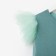 Dress for girls with wings Kaftan, size 28 (86-92), mint color
