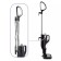 Steam mop KitFort KT-1066, 1500 W, 370 ml, cord 5 m, black and white