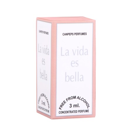 Women's oil perfume La Vida Es Bella, 3 ml-2
