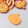 Decor for creativity Rubber "Pumpkin for Halloween" set of 15 pcs mix 2.8x3 cm