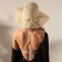 Women's hat Minaku, Milk color, rr 58