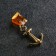 Talisman Talisman Talisman, Brass, Amber