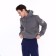 Male pants are laid down, the color is dark blue, size 58