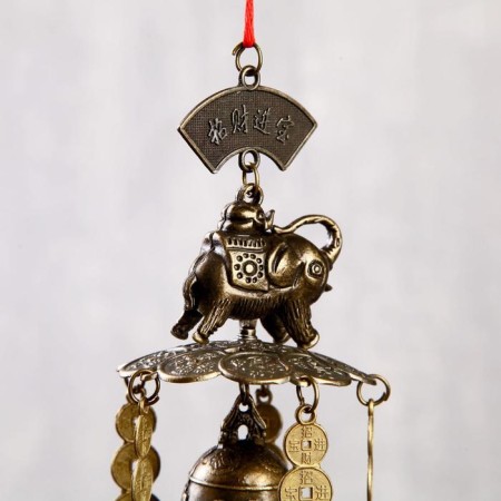 Bell "Elephant and Coin on the suspension"-2