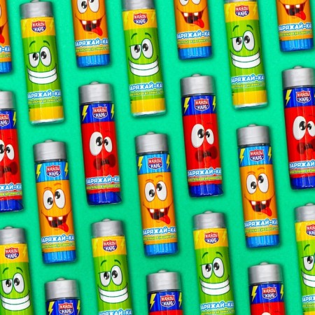 Chewing gum "Build!" with tattoo, 4 g-3