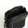 Male bag, guran tomp, artificial leather, black color